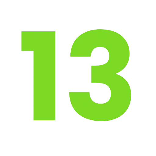 13